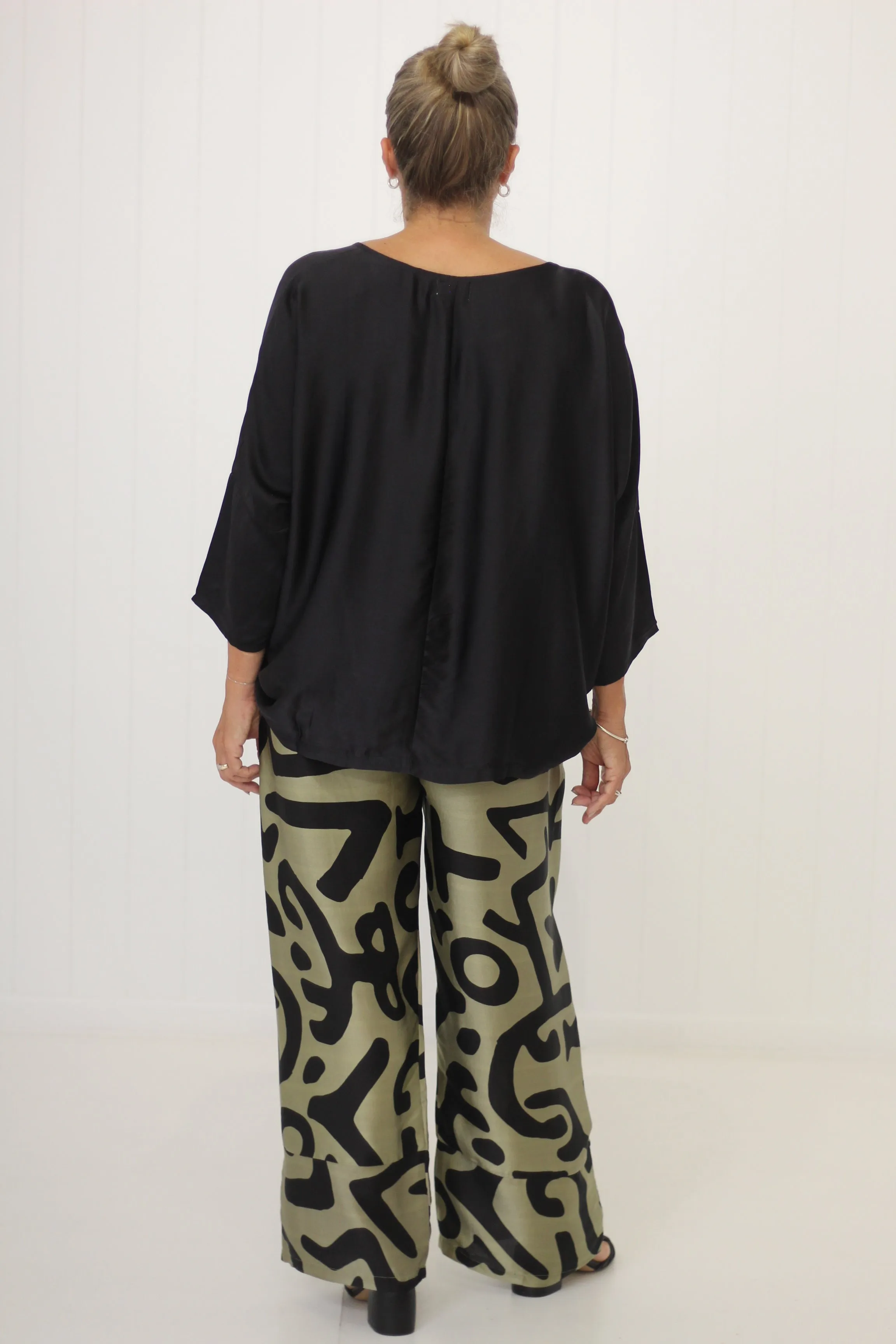 Jack Full Length Silk Pant