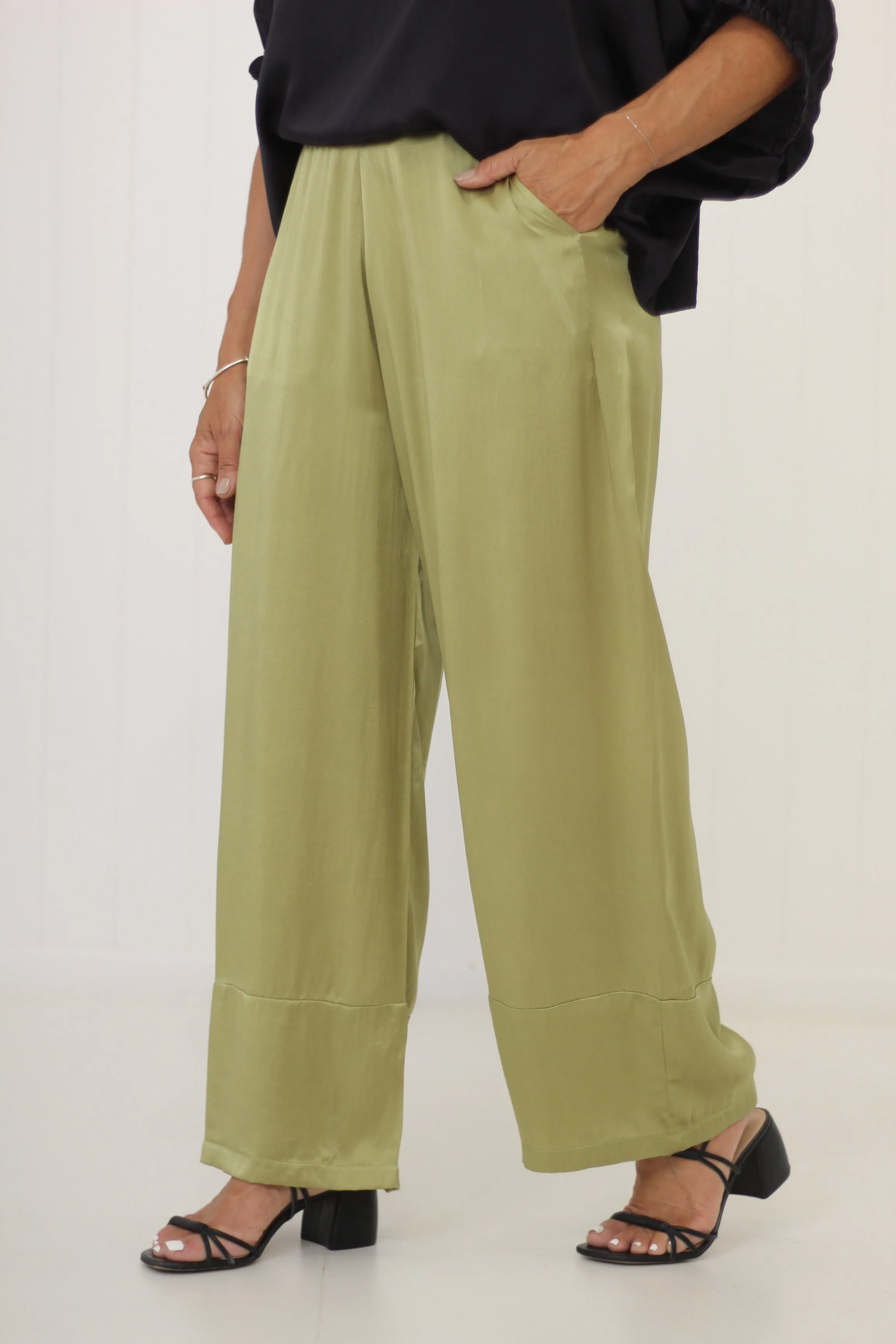 Jack Full Length Silk Pant