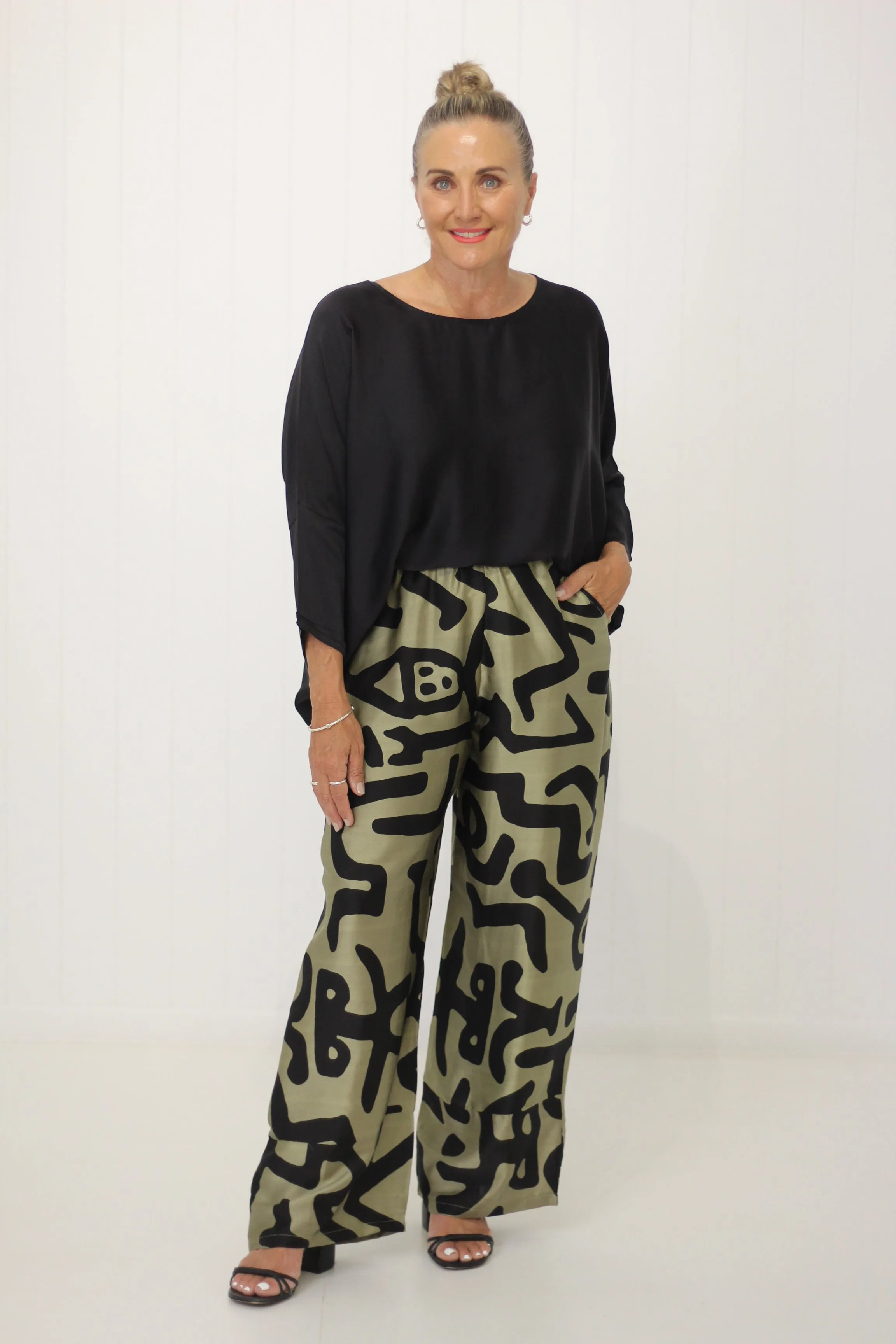 Jack Full Length Silk Pant