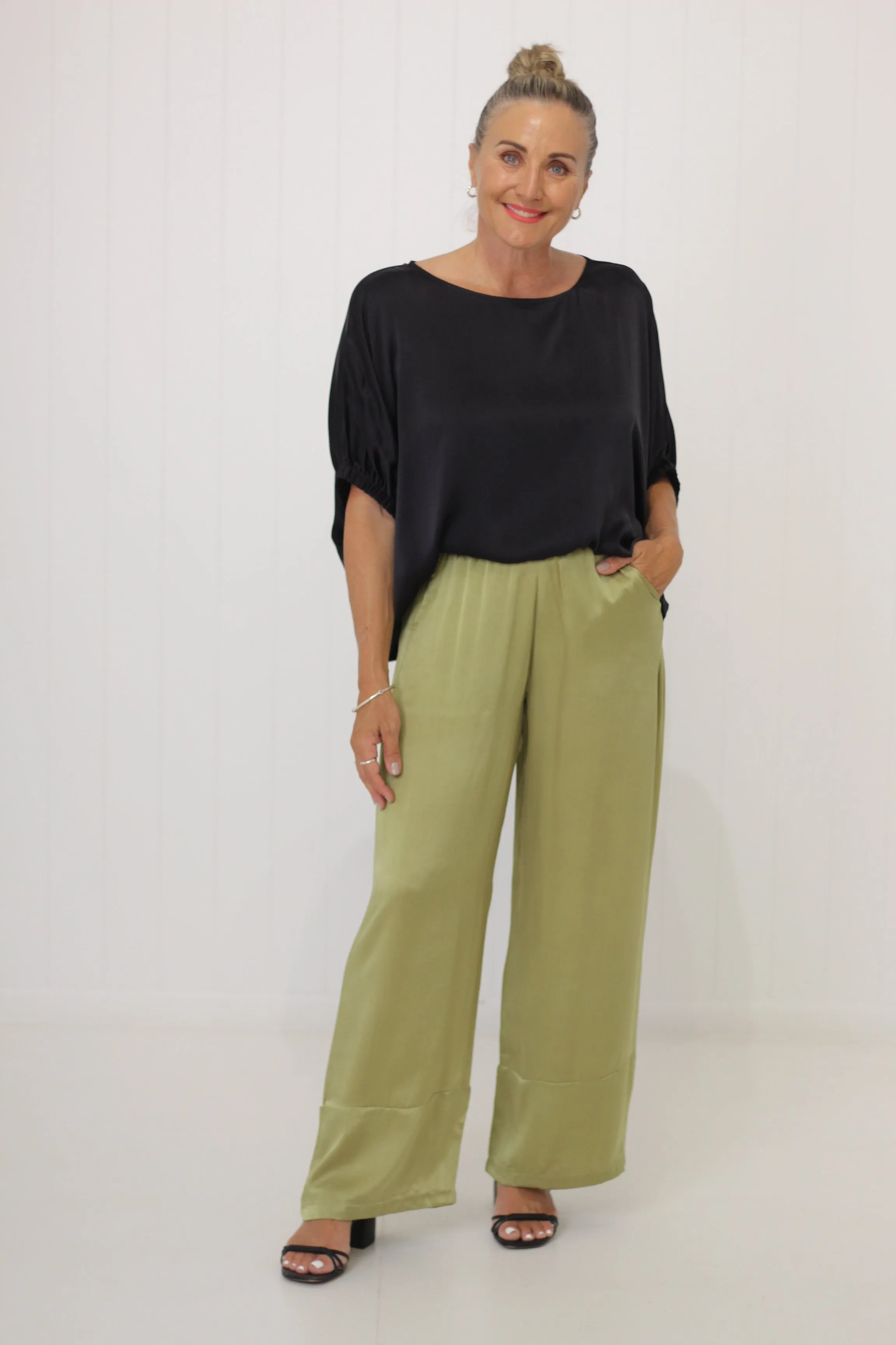 Jack Full Length Silk Pant