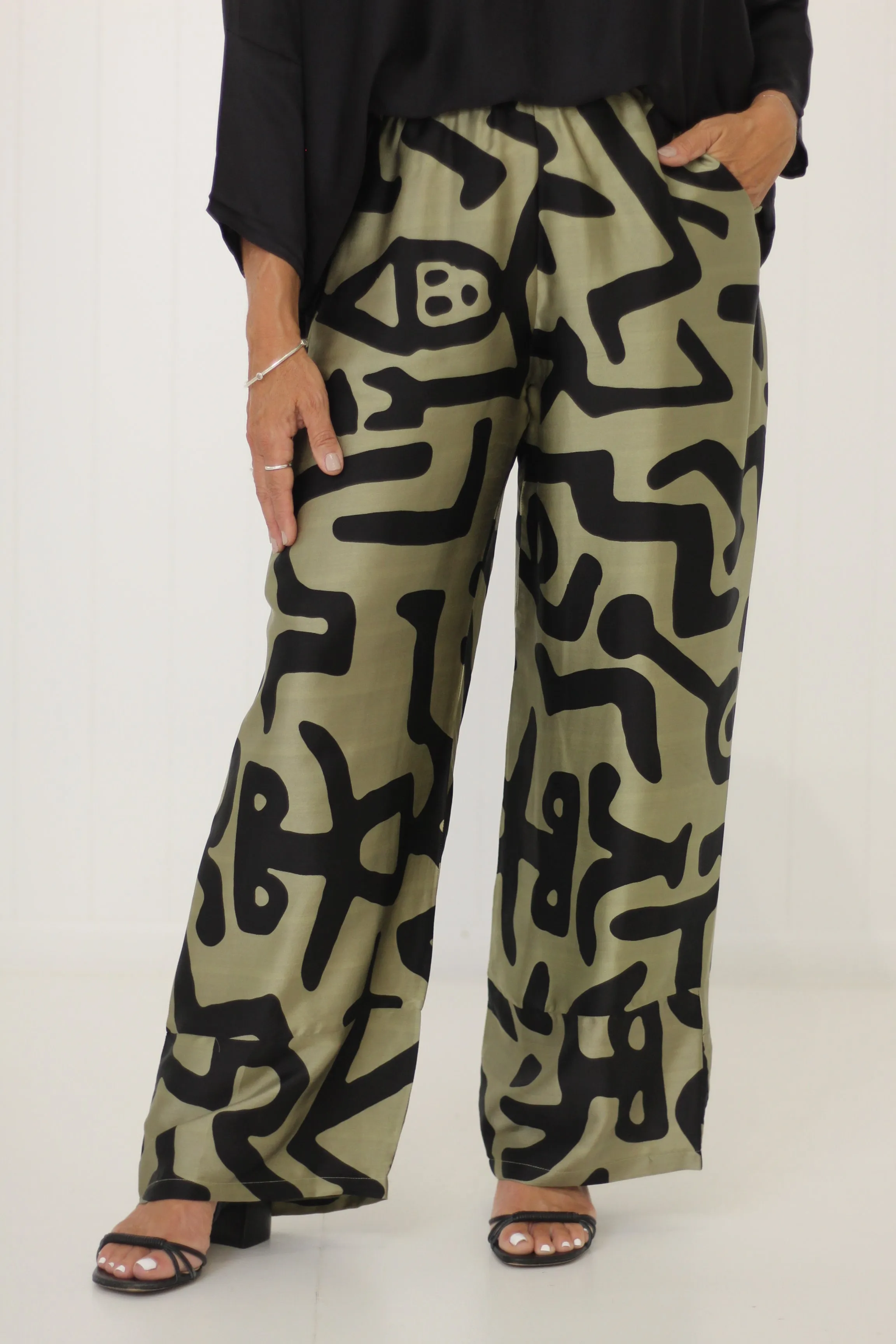 Jack Full Length Silk Pant