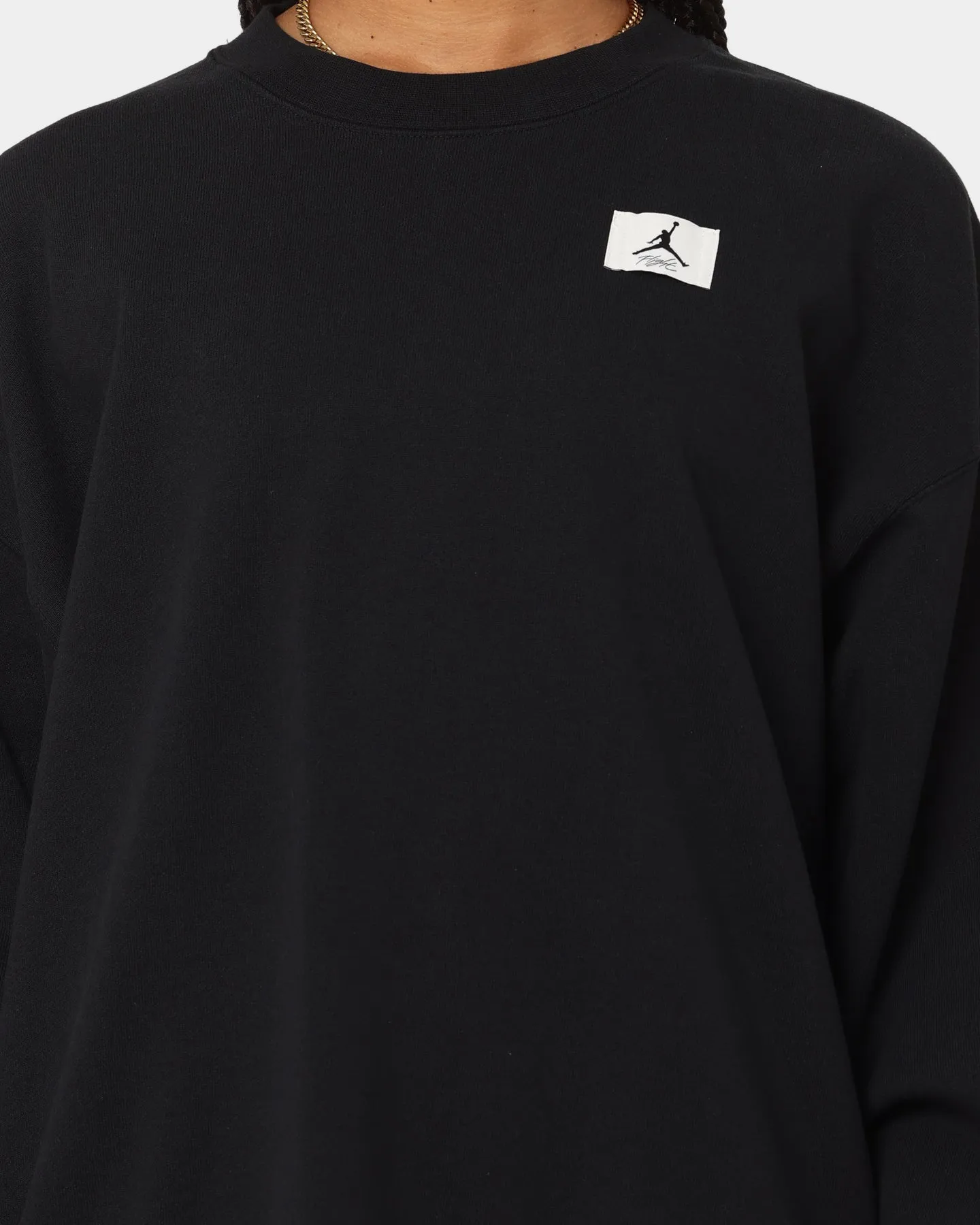 Jordan Women's Jordan Flight Fleece Crewneck Black