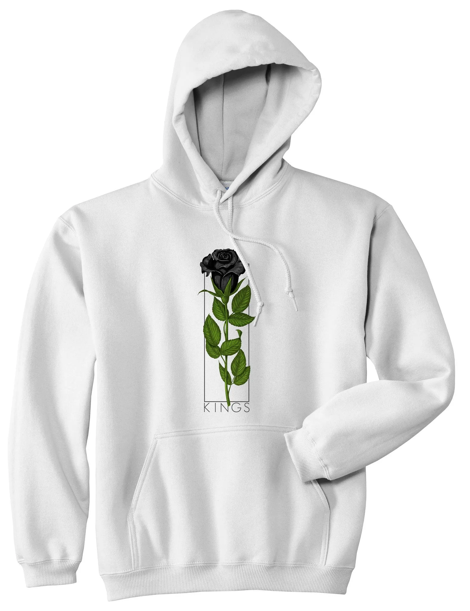 KINGS Black Roses Pullover Hoodie