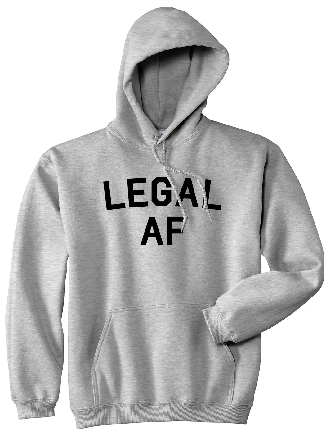 Legal AF 21st Birthday Mens Pullover Hoodie