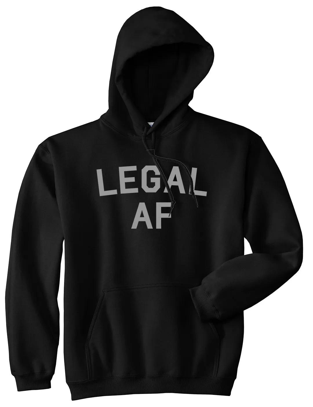 Legal AF 21st Birthday Mens Pullover Hoodie