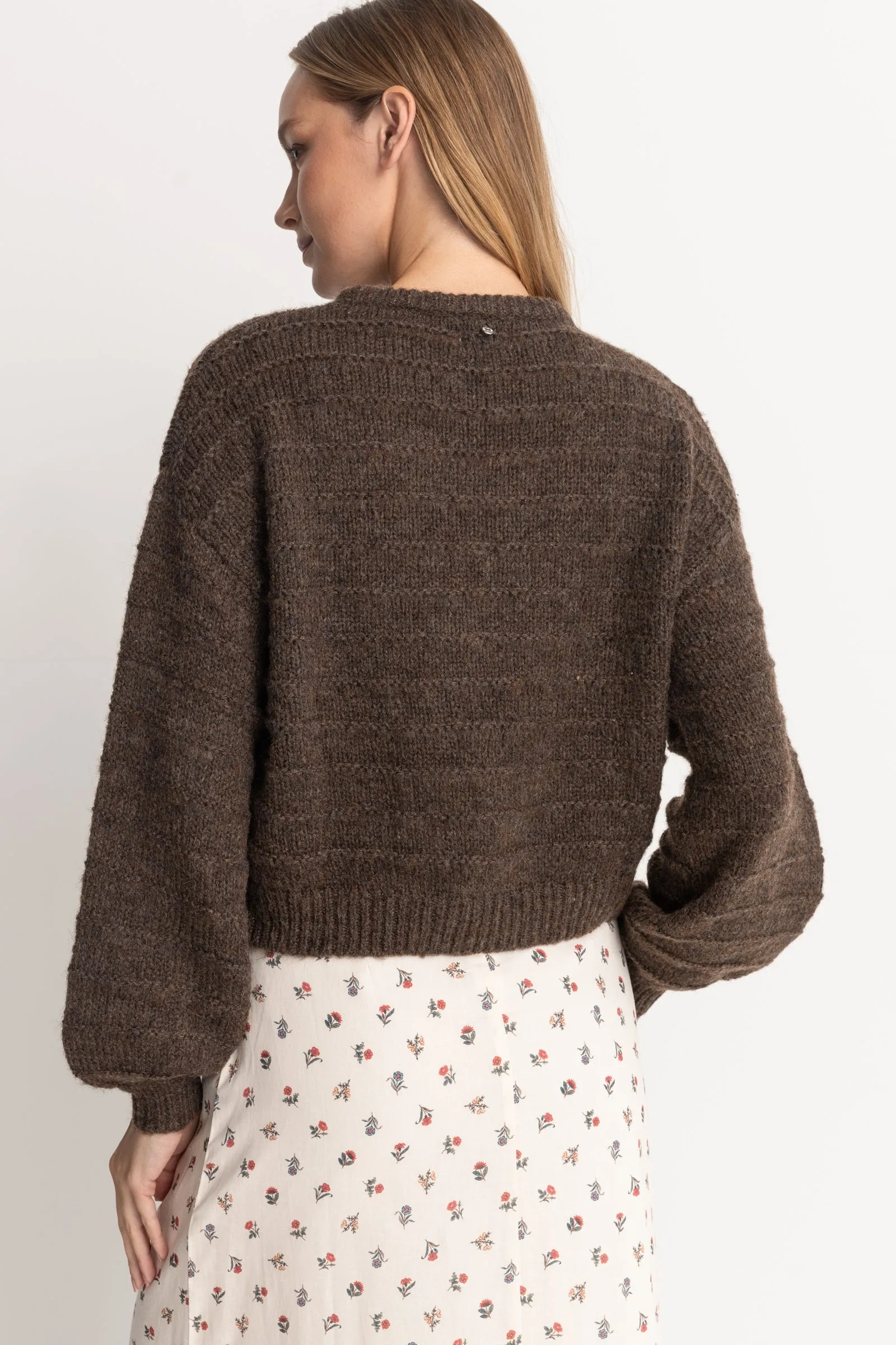 Leyton Knit Jumper Chocolate