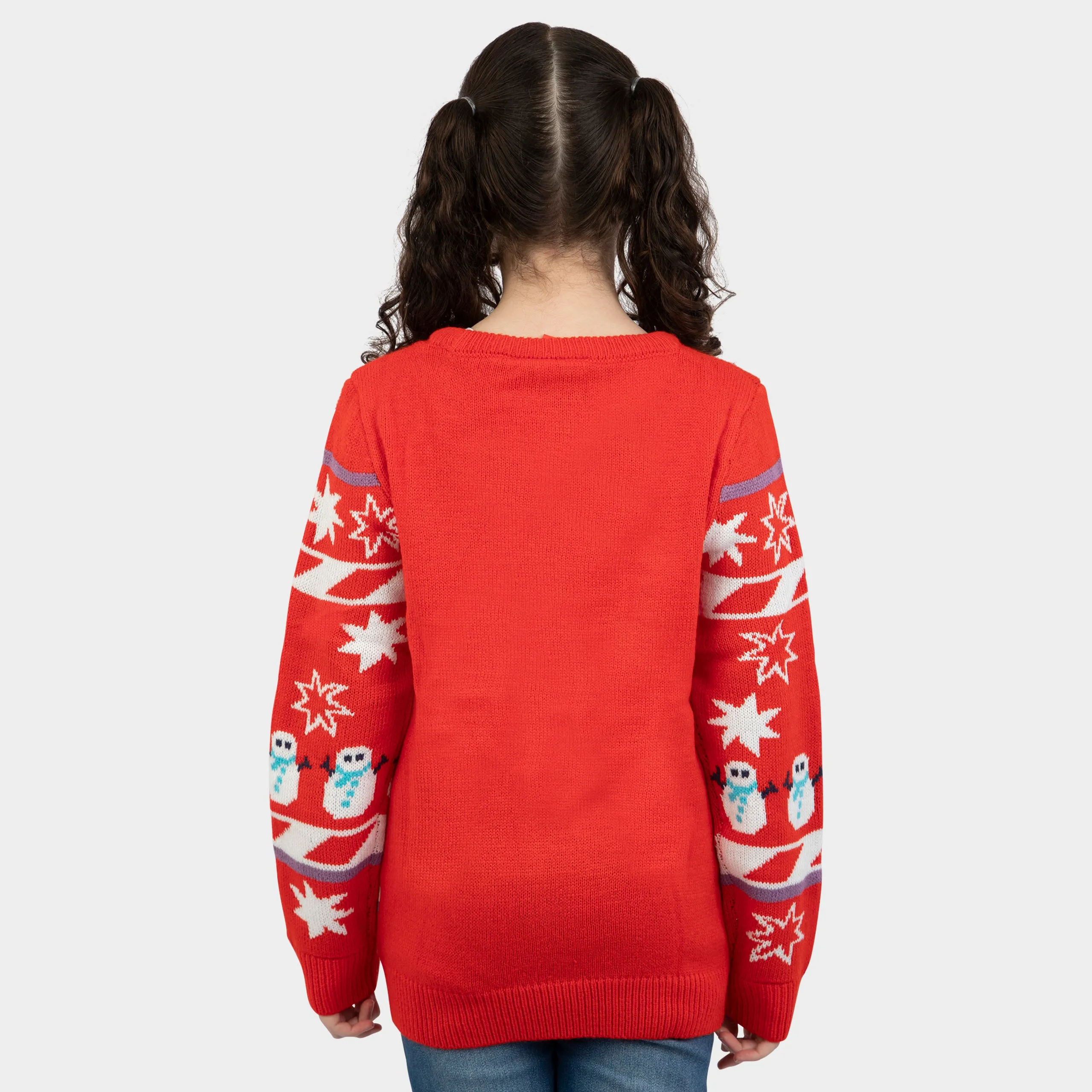 Lilo And Stitch Girls Christmas Jumper