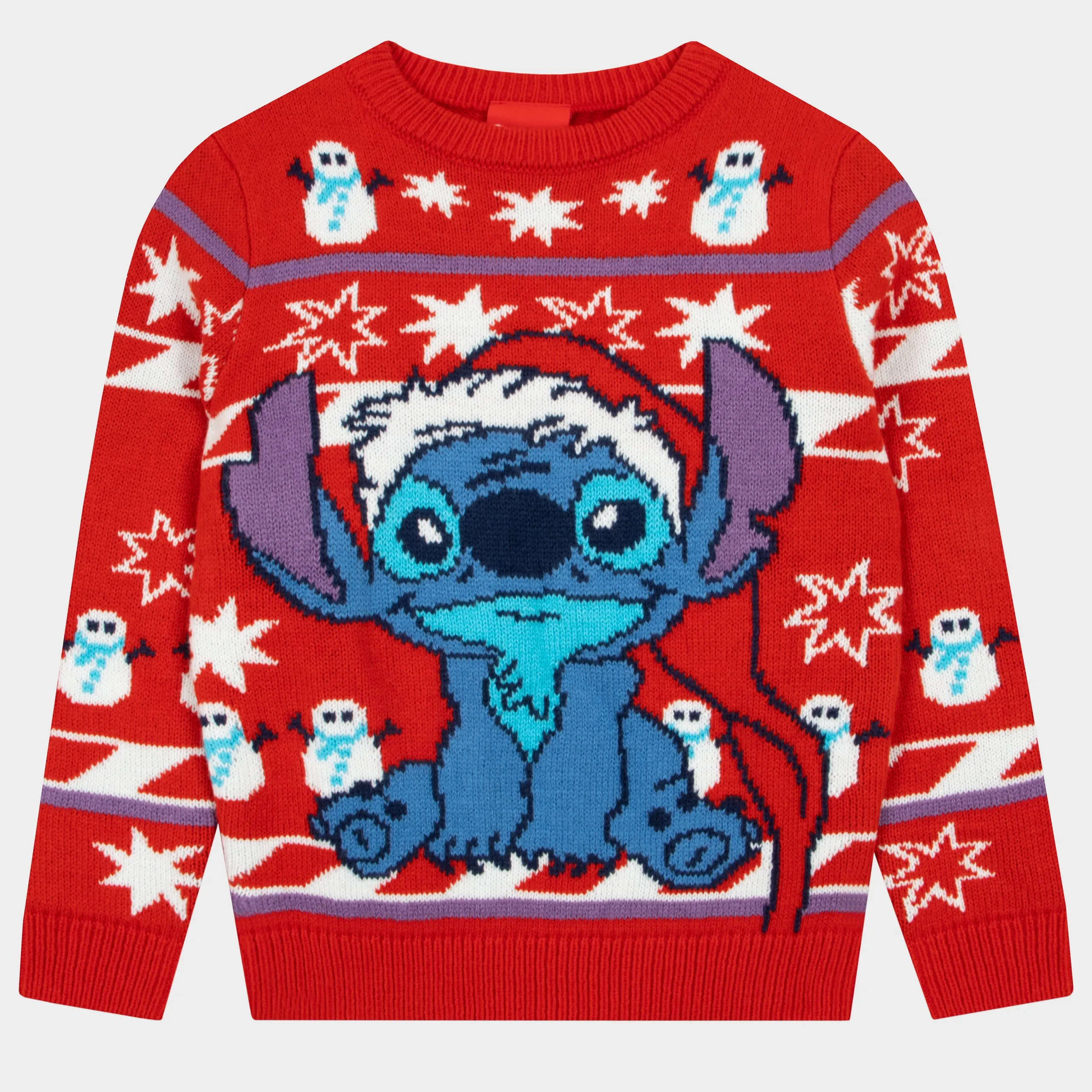 Lilo And Stitch Girls Christmas Jumper