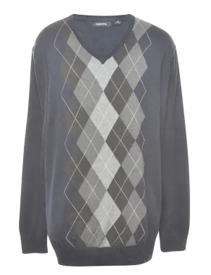 Liz Claiborne Argyle Jumper - XL