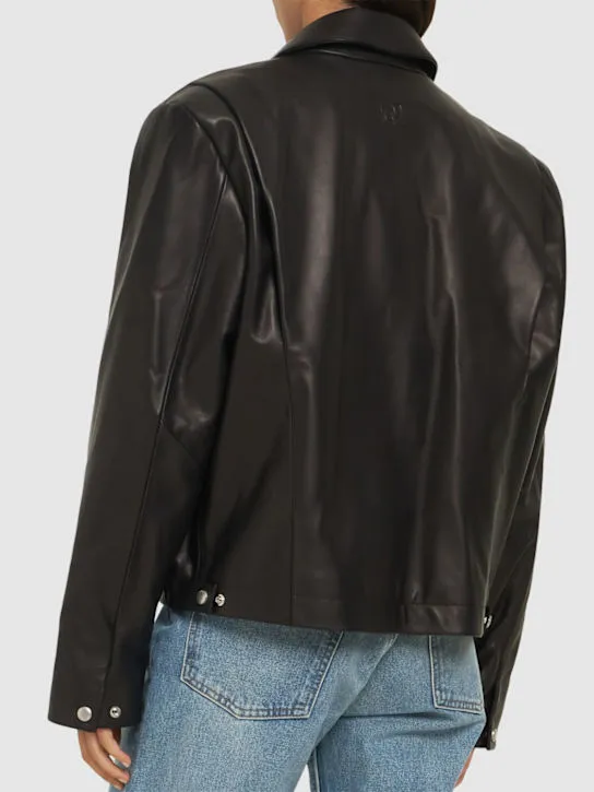 Magda Butrym   Leather jacket 