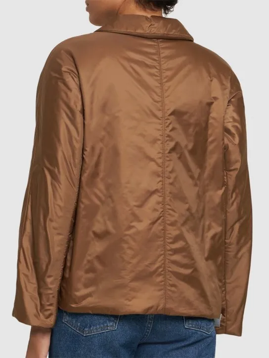 Max Mara   Greens padded waterproof jacket 