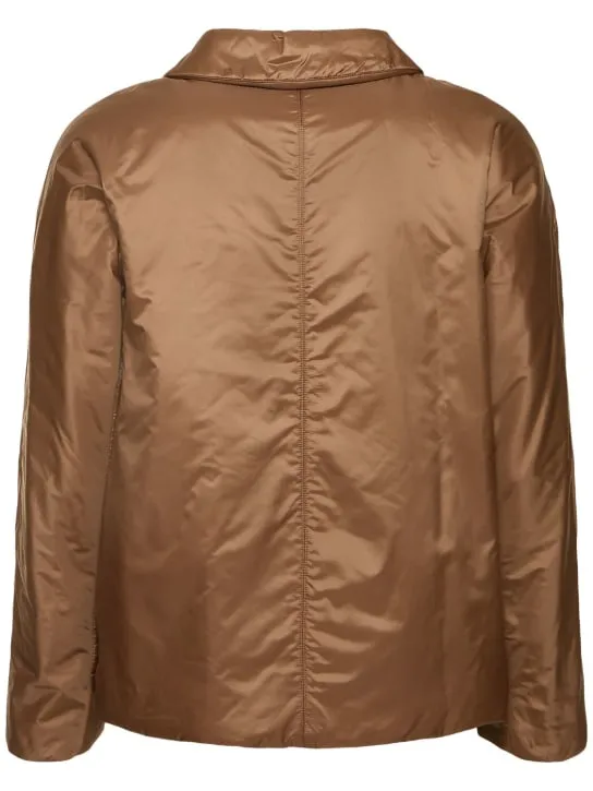 Max Mara   Greens padded waterproof jacket 