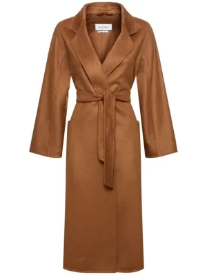 Max Mara   Ludmilla1 cashmere belted long coat 