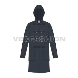 Mens Clasp Coat