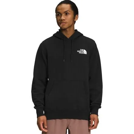 Men's The North Face Box NSE pullover hoodie, black/white