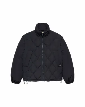 New Amsterdam Detachable Sleeves Quilted Jacket (navy)