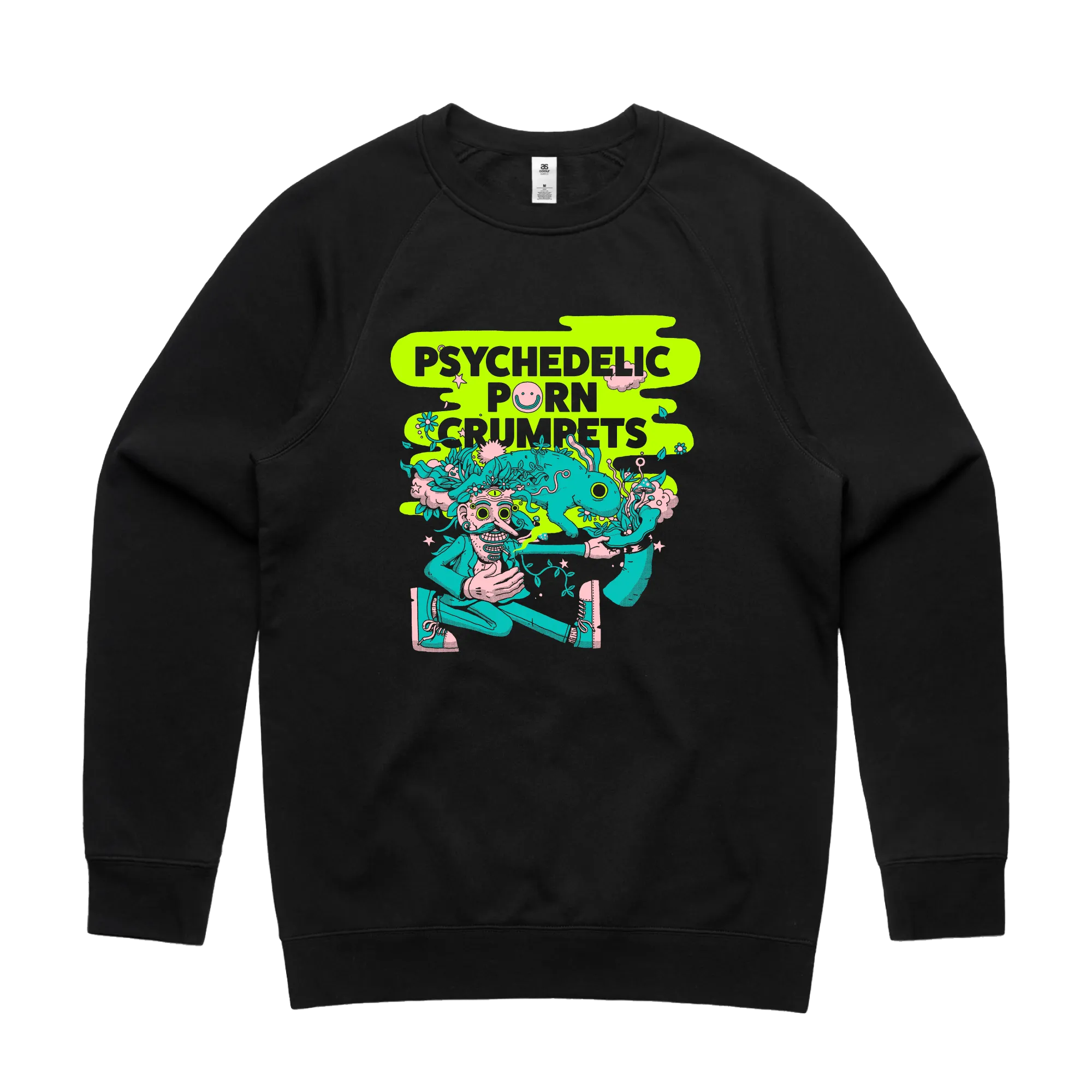 Night Gnomes / Black Crew Jumper