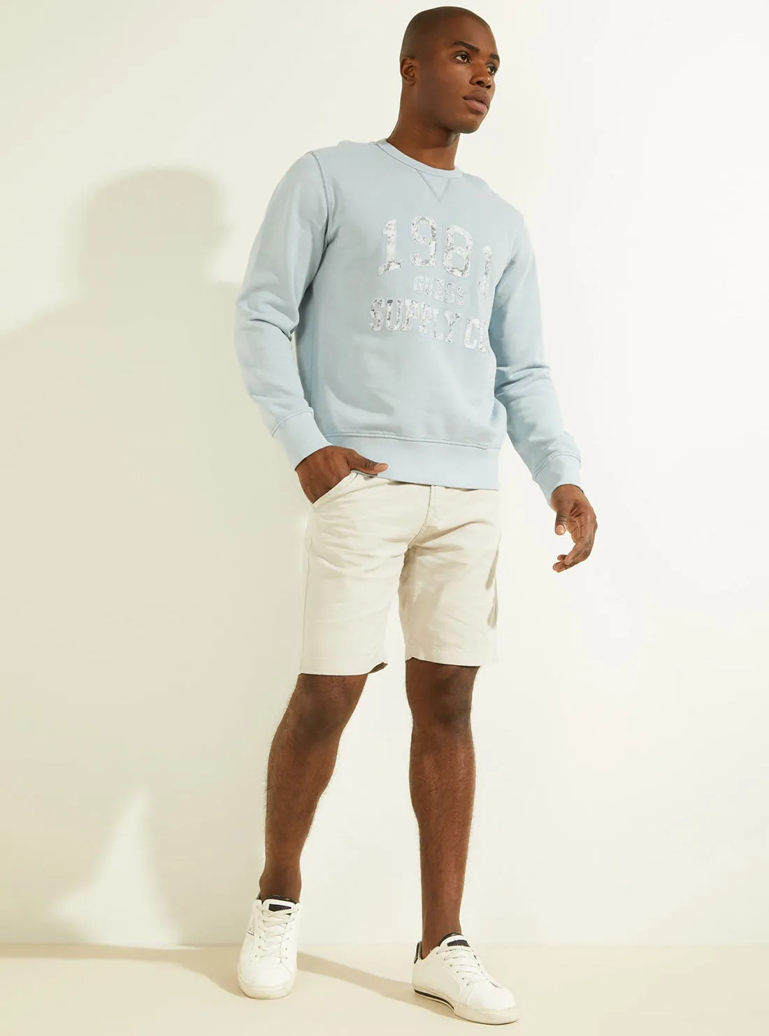 Nimbus Blue Akori Fleece Jumper