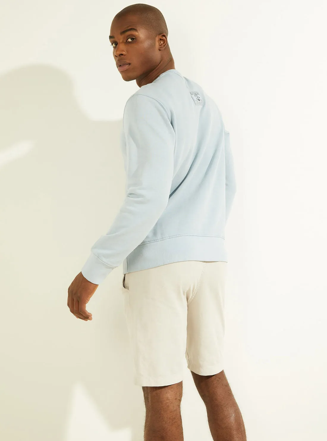 Nimbus Blue Akori Fleece Jumper