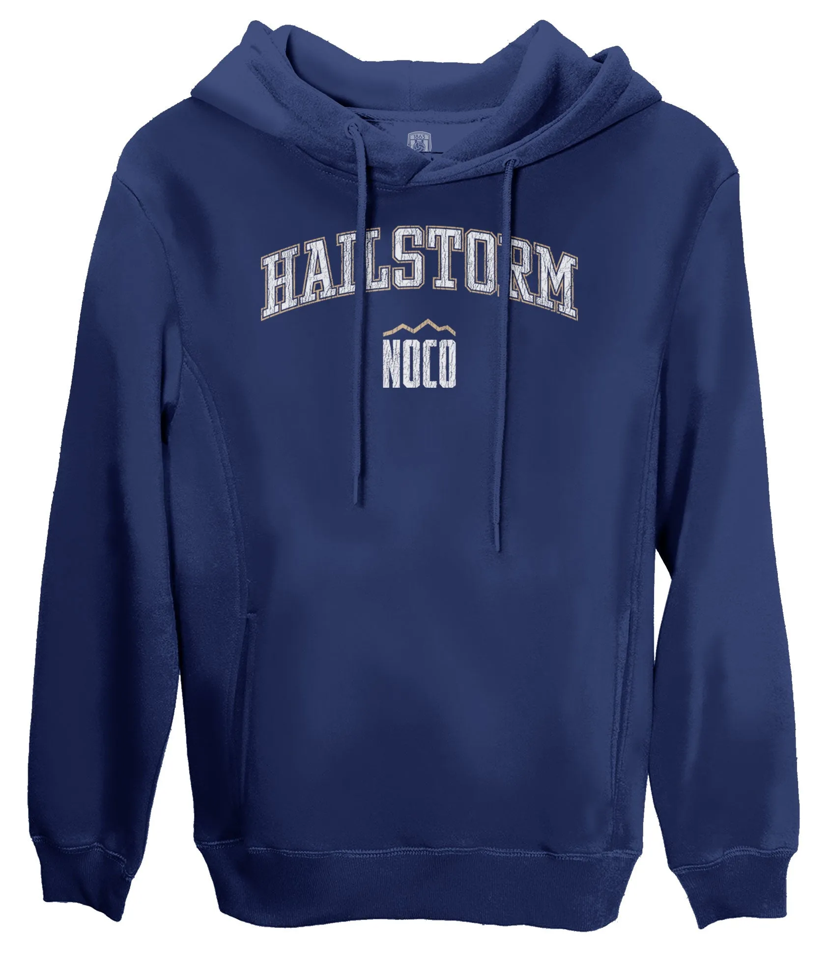 Northern Colorado Hailstorm Athletic Wordmark Fleece Pullover Hoodie - Navy