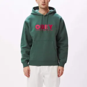 Obey Hubbs Pullover Hoodie Mallard Green