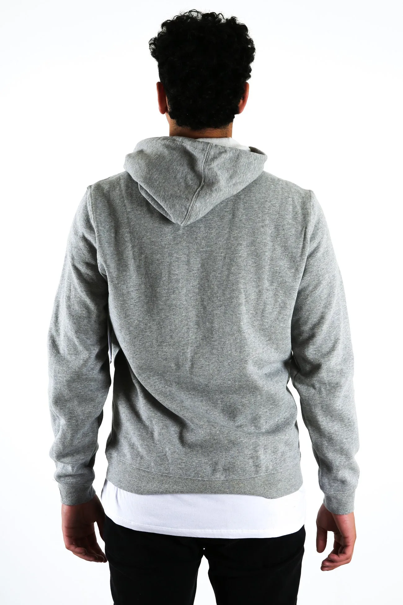 One And Only Pullover Fleece Dark Grey Heather