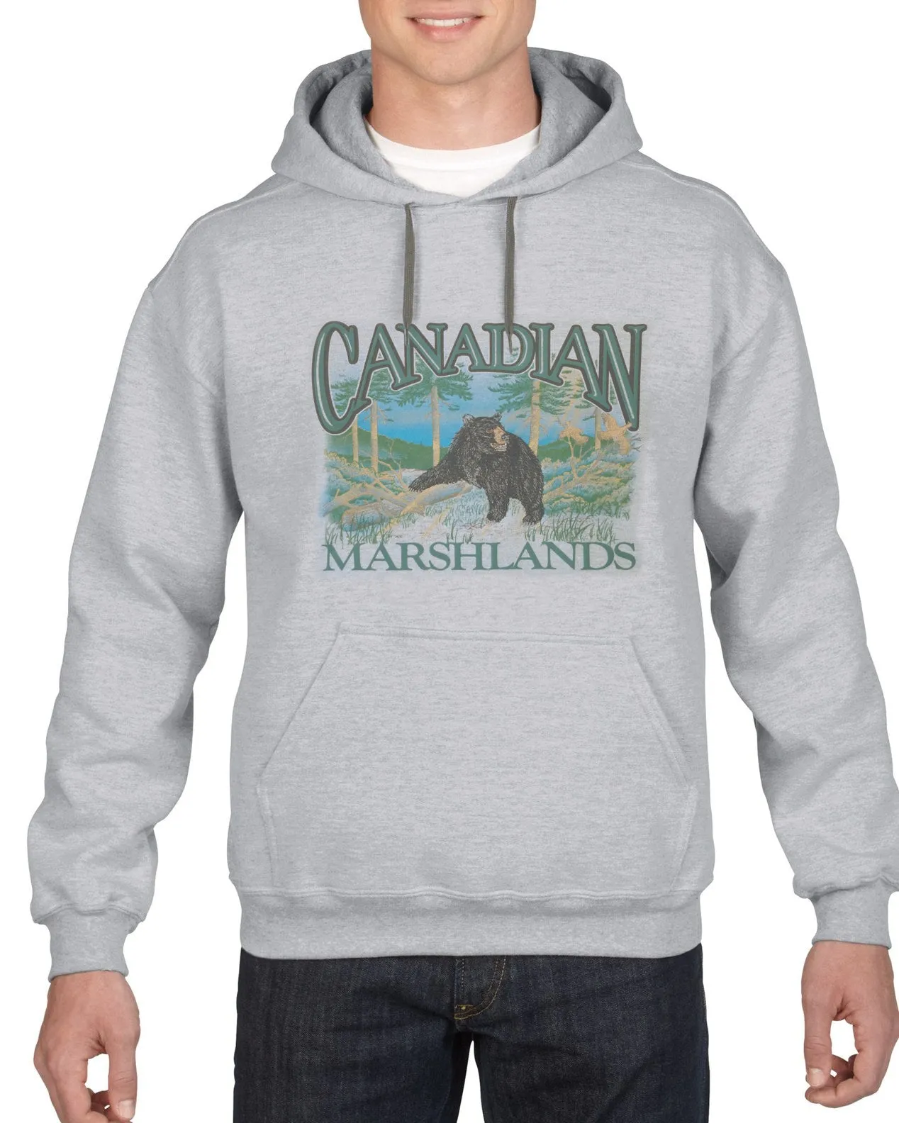 P231 SPG- RETRO CANADIAN HOODIE, BEAR