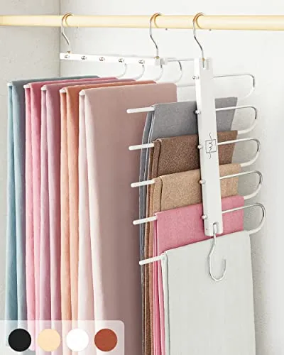 Pants Hangers Space Saving Pants Rack Legging Hanger Saver Closet Organization