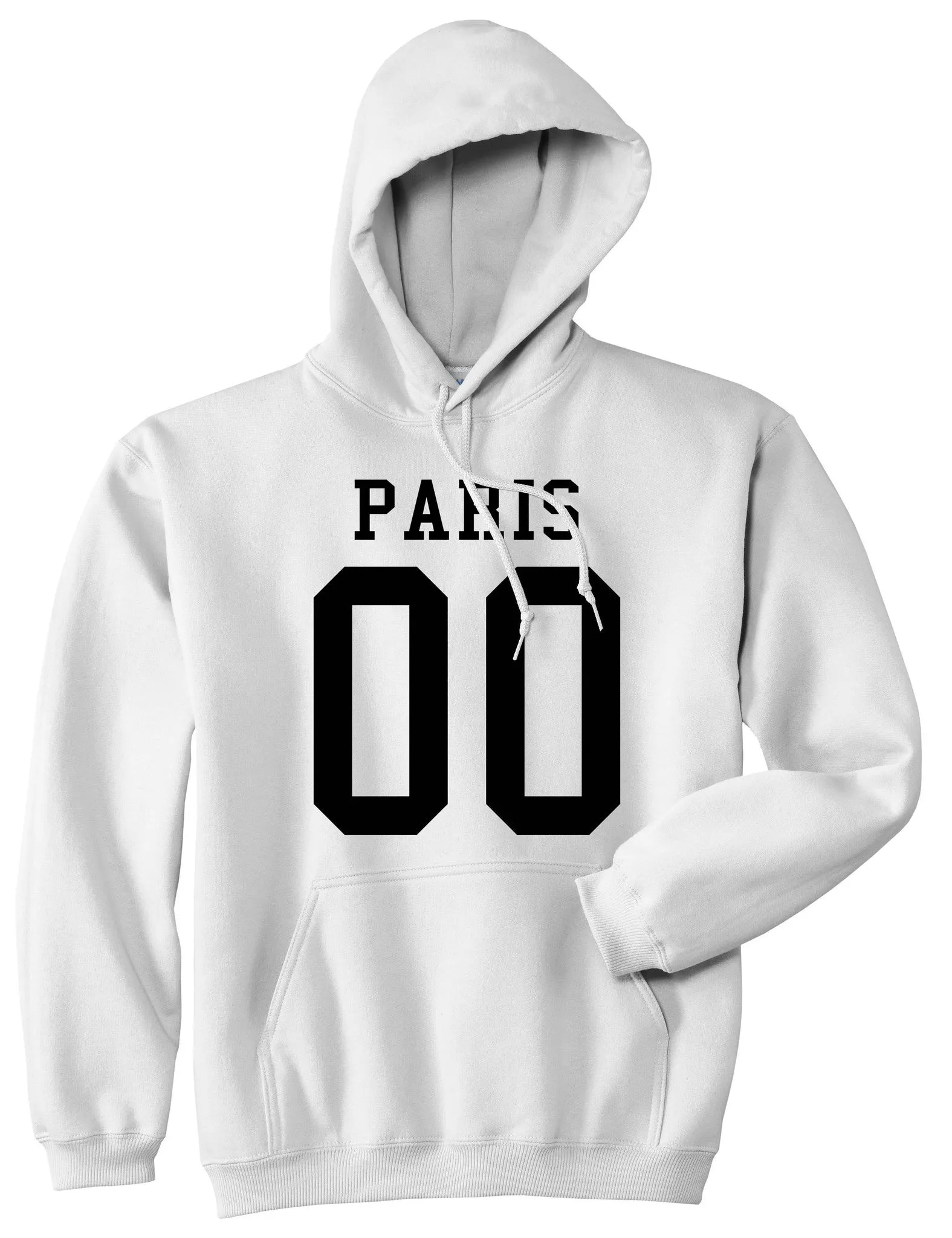 Paris Team 00 Jersey Pullover Hoodie