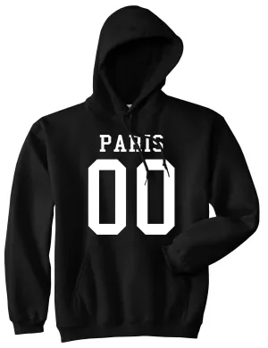 Paris Team 00 Jersey Pullover Hoodie