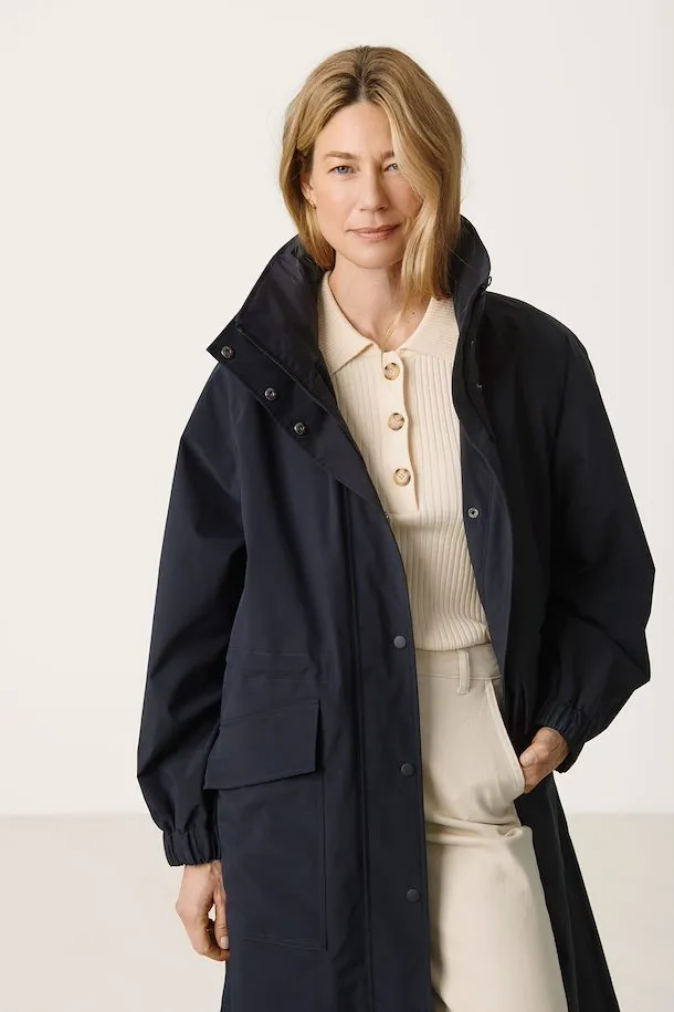 PART TWO EMMY RAIN COAT COAT