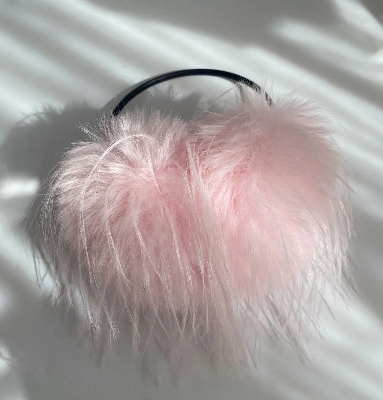 Pink Romance Faux Fur Ear muffs ear warmer