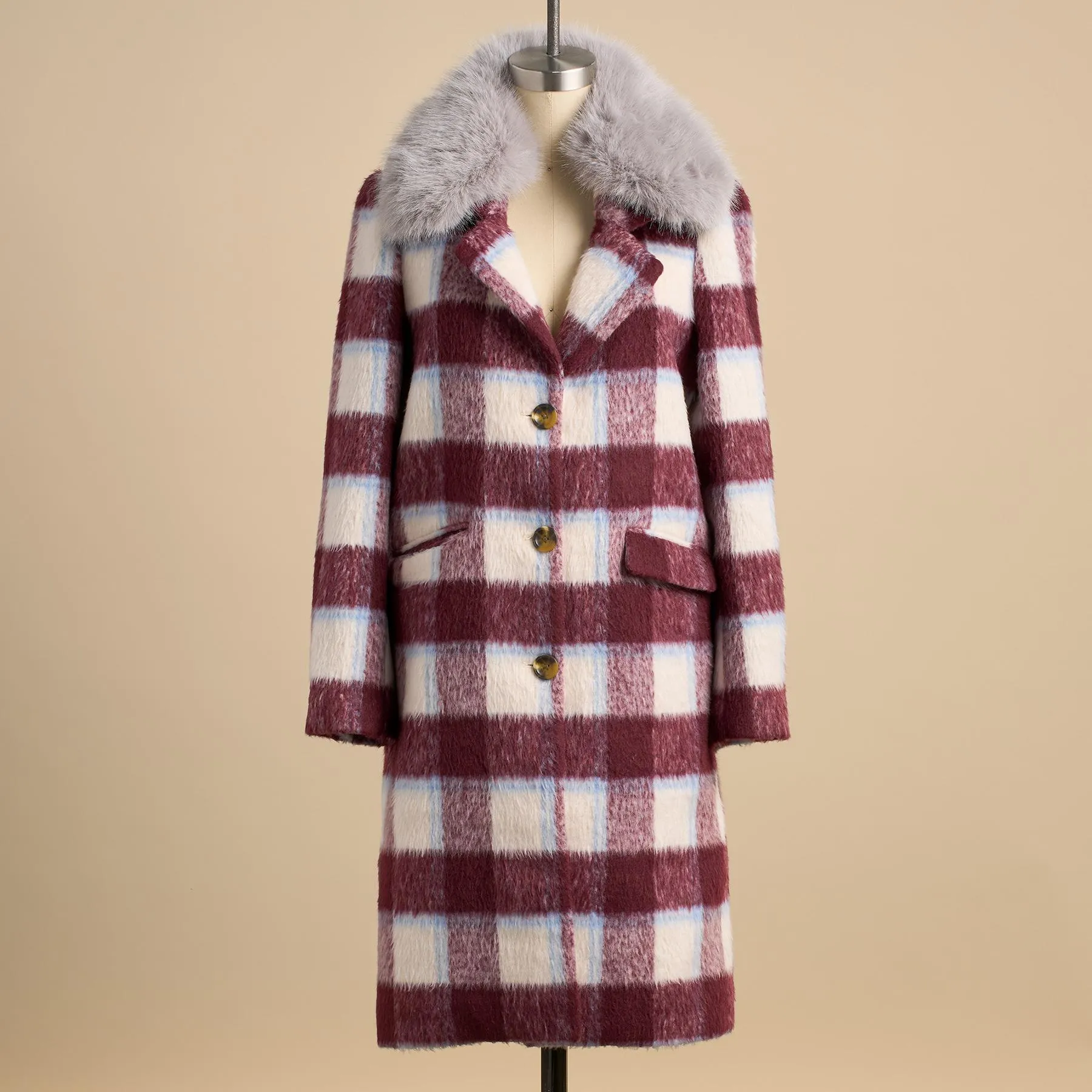 Plaid Palette Coat