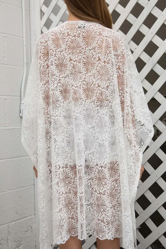 POL1 - LACE KIMONO