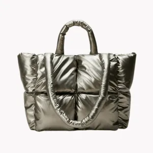 Pre Order:  Metallic Quilted Shoulder Bag