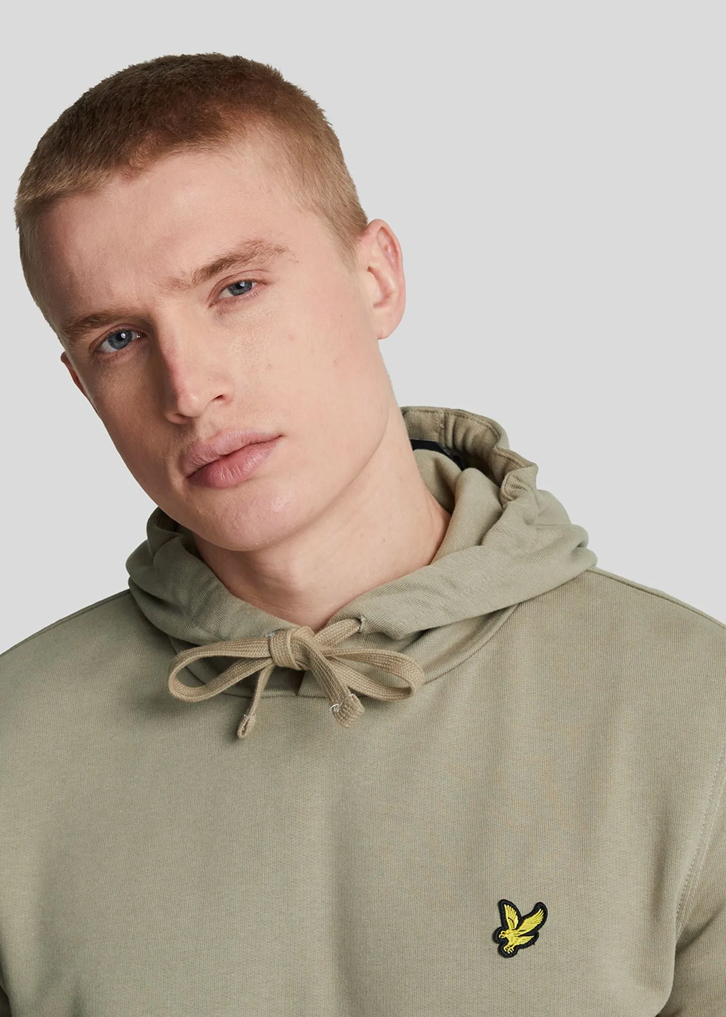 Pullover hoodie - sage uniform