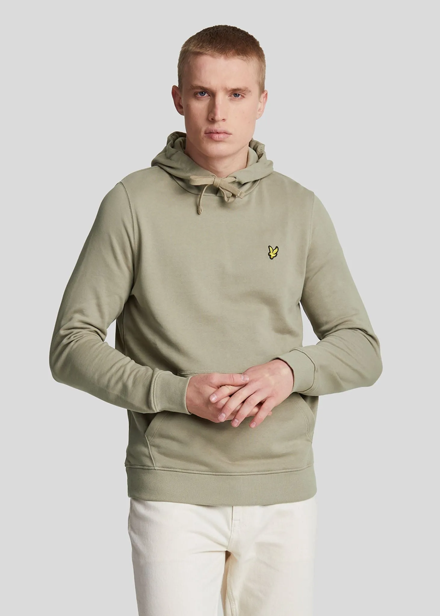 Pullover hoodie - sage uniform