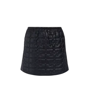 Quilted Mini Skirt