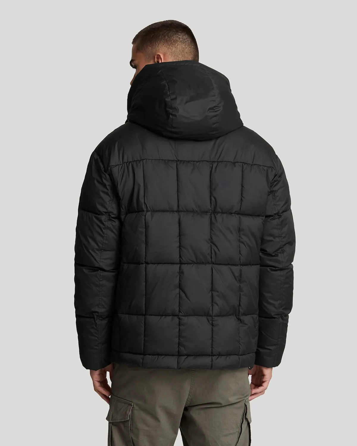 Quilted Pannelled Jacket