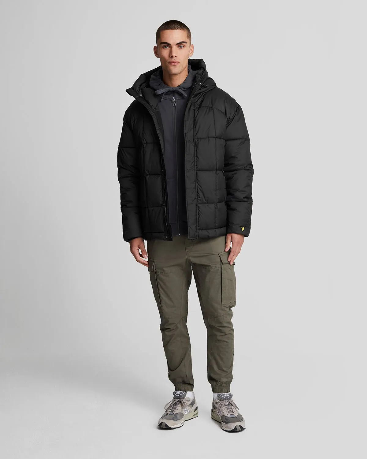 Quilted Pannelled Jacket