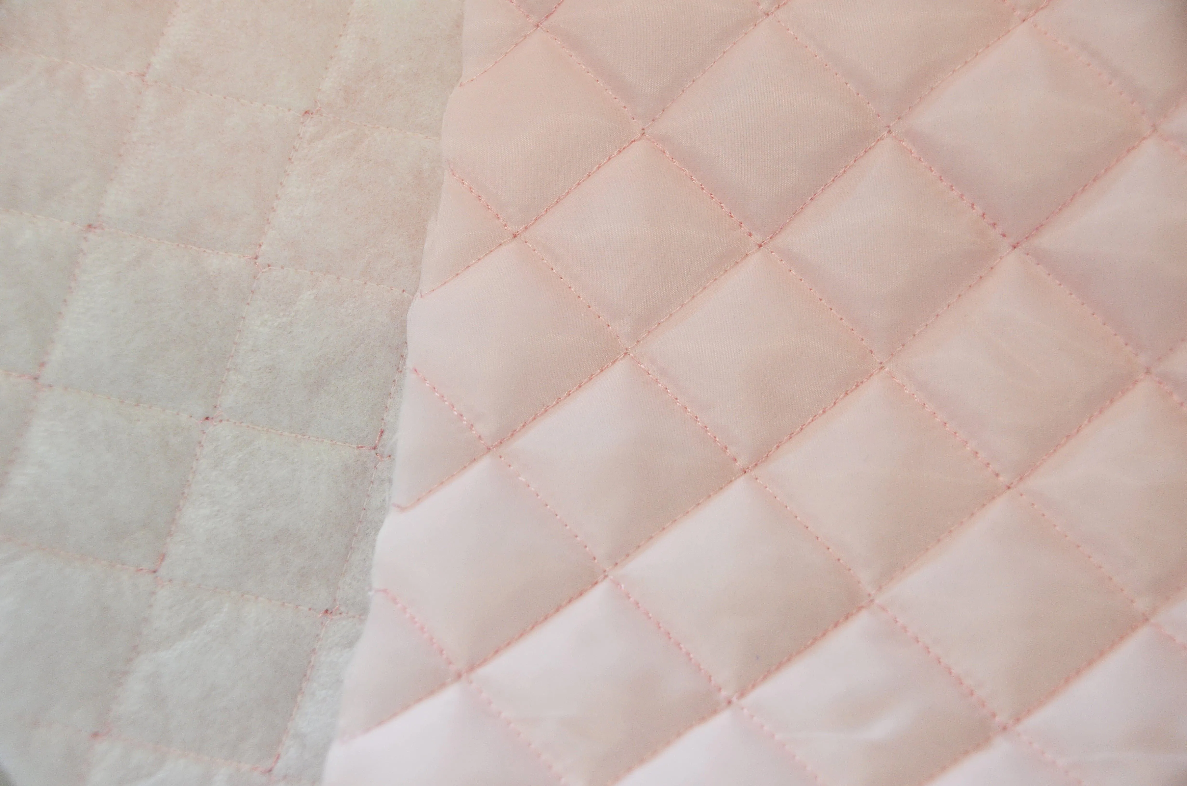 Quilted Polyester Batting Fabric | Padded Quilted Fabric Lining | 60" Wide | Polyester Quilted Padded Lining Fabric by the Yard | Jacket Liner Fabric |