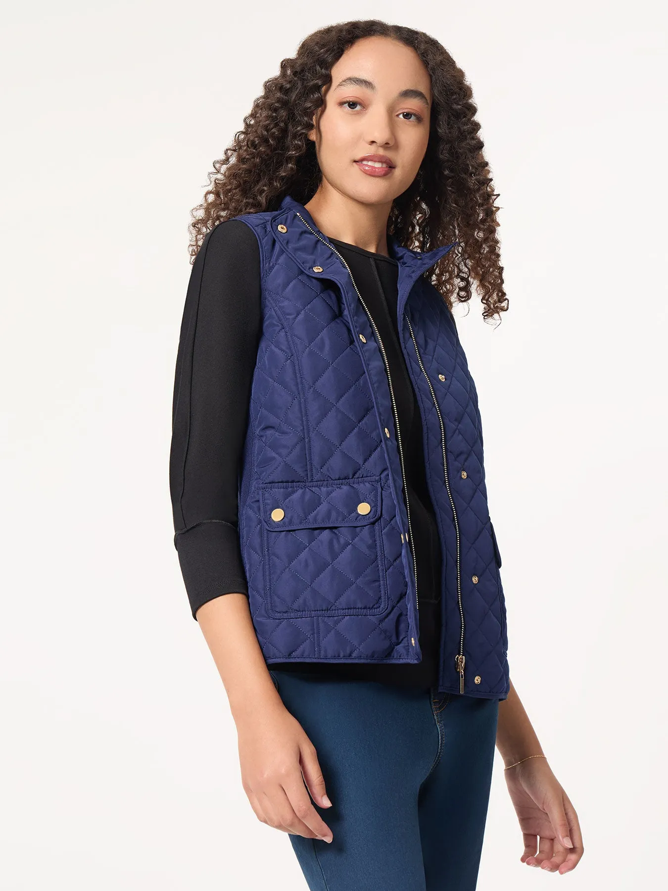 Quilted Puffer Vest