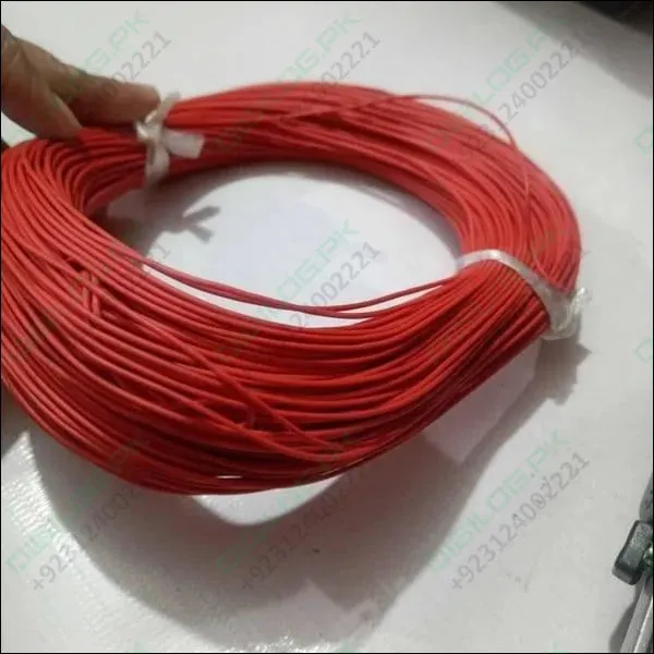 Red 1meter Insulation Electronic Pcb Wrapping Breadboard Jumper Wire Cable