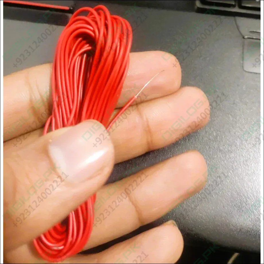 Red 1meter Insulation Electronic Pcb Wrapping Breadboard Jumper Wire Cable