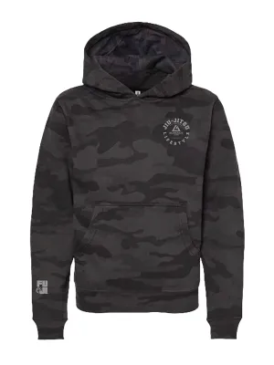 Rilion Gracie Lifestyle Black Camo Pullover Hoodie