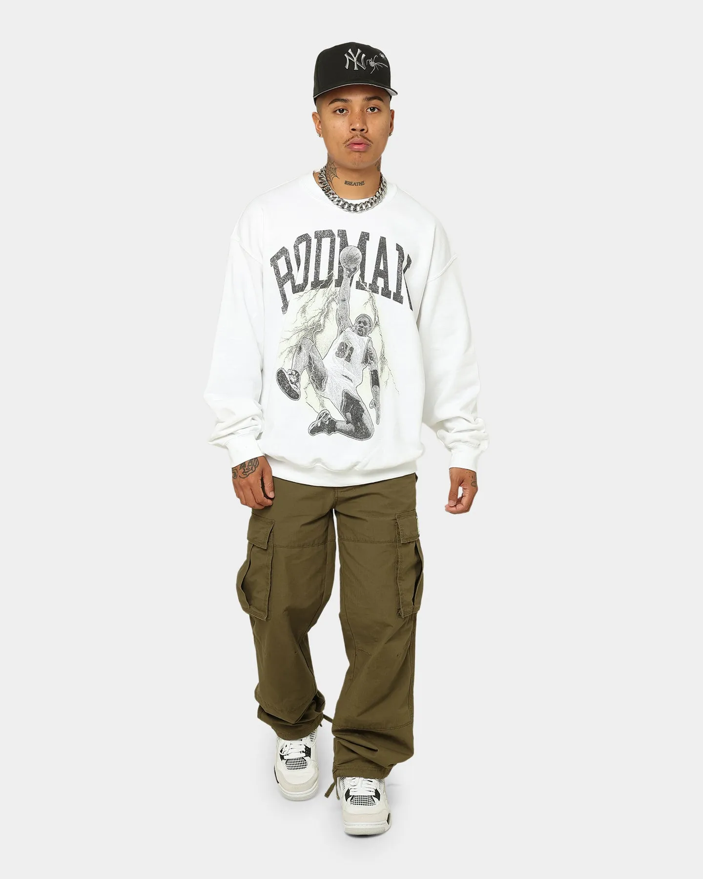 Rodman Brand Rodman Dunk UV Crewneck White