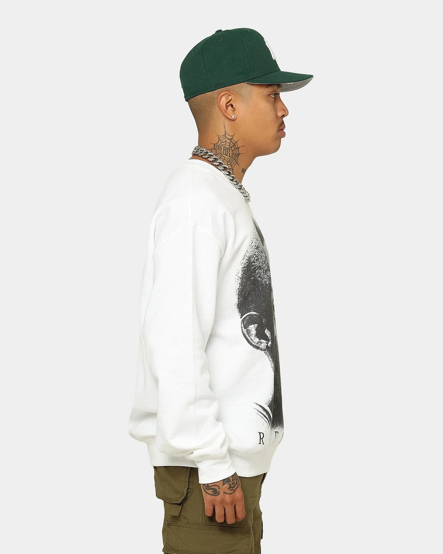 Rodman Brand Rodman Face UV Crewneck White