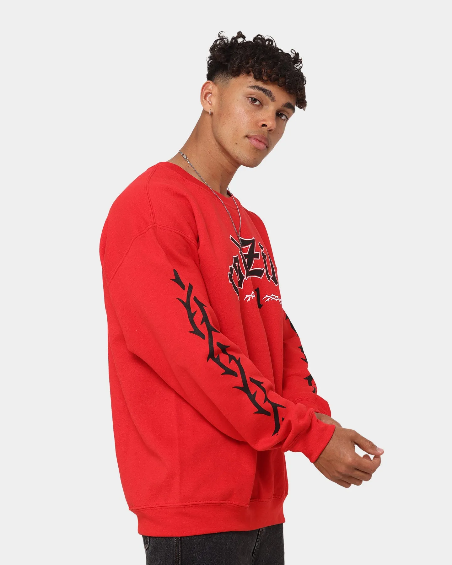 Rodman Brand Rodzilla Crewneck Red