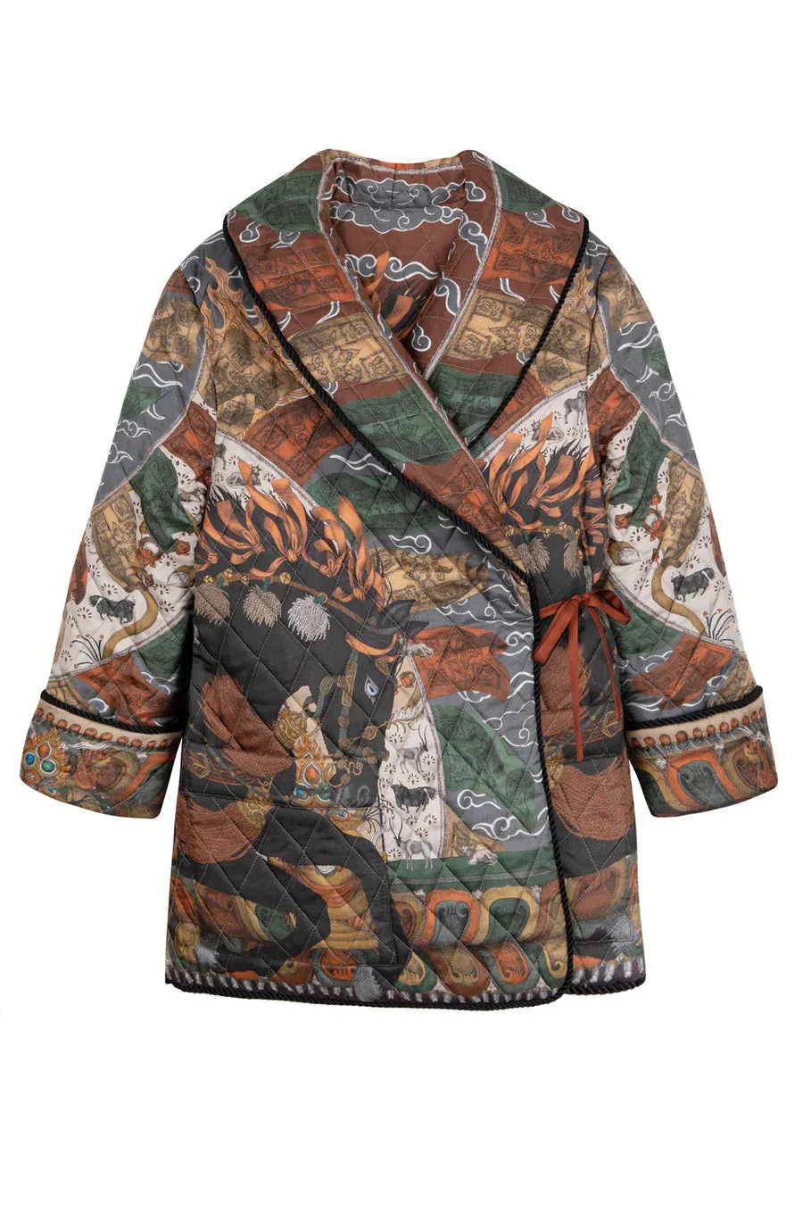 SABINA SAVAGE - THE WIND HORSE QUILTED JACKET