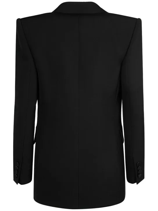 Saint Laurent   Grain de poudre tuxedo jacket 